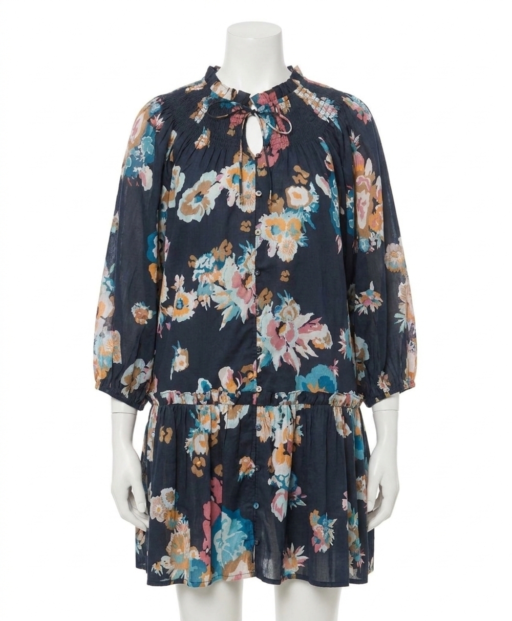 NEW CLEOBELLA emmanuelle mini dress in vivet floral print
